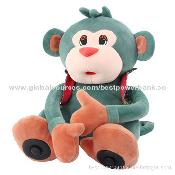 Portable with compatible USB/FM classic cartoon design Bluetooth speaker, 2,000mAh battery